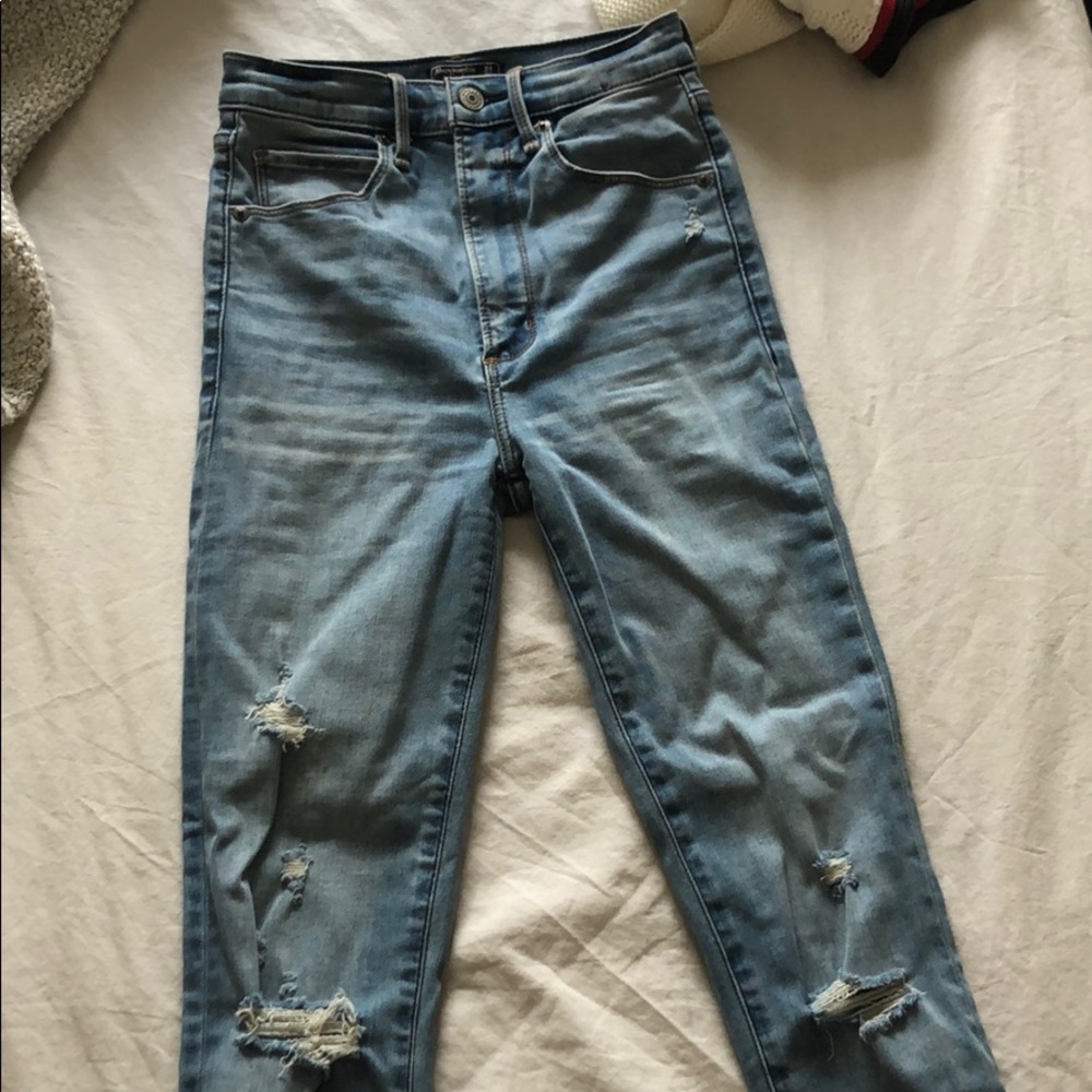 Abercrombie & Fitch Highwaisted Skinny Jeans